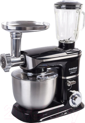 Кухонный комбайн Endever Sigma-48 (сталь/черный) - фото