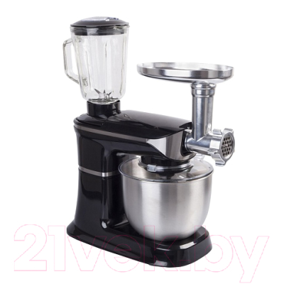 Кухонный комбайн Endever Sigma-48 (сталь/черный)
