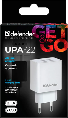 Адаптер питания сетевой Defender UPA-22 / 83580