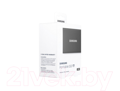 Внешний жесткий диск Samsung T7 2TB (MU-PC2T0T/WW)