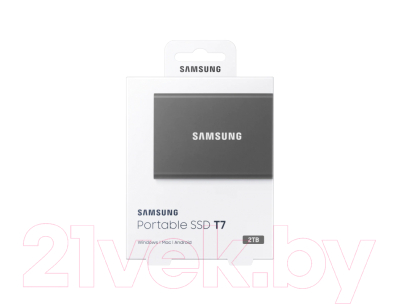 Внешний жесткий диск Samsung T7 2TB (MU-PC2T0T/WW)