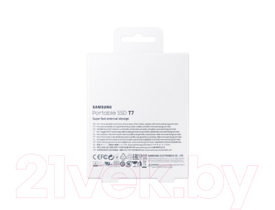Внешний жесткий диск Samsung T7 2TB (MU-PC2T0T/WW)