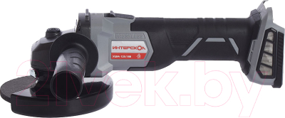 Угловая шлифовальная машина Интерскол УШМ-125/18В (578.4.1.70)