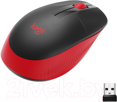 Мышь Logitech M190 Red / 910-005908 - фото