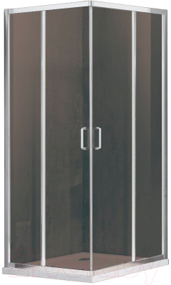 Душевой уголок Adema Glass Vierkant 90 (тонированное стекло) - фото