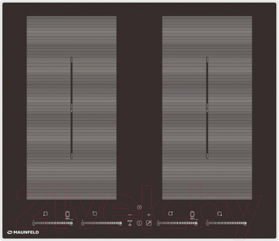 Индукционная варочная панель Maunfeld EVSI.594-FL2SBK - фото