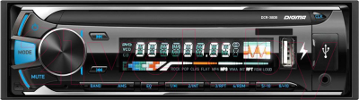 Бездисковая автомагнитола Digma DCR-380B - фото