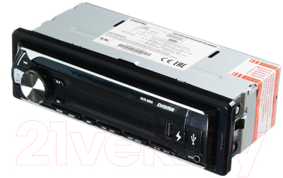 Бездисковая автомагнитола Digma DCR-380B