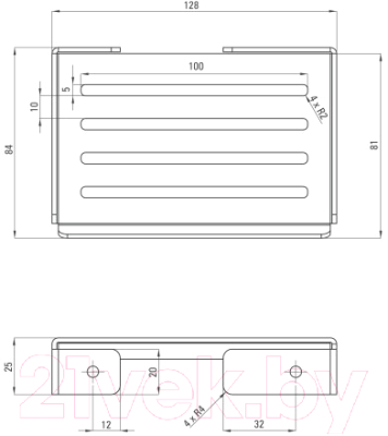 Мыльница Deante ADM N411