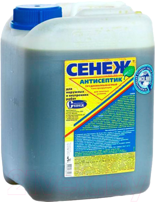 Антисептик для древесины Сенеж 5кг - фото