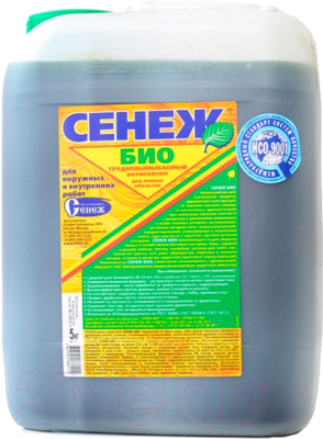 Антисептик для древесины Сенеж Био - фото