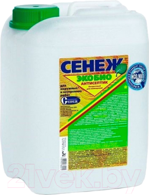 Антисептик для древесины Сенеж Экобио - фото
