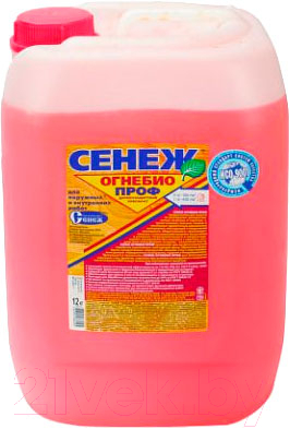 Антисептик для древесины Сенеж Огнебио Проф - фото