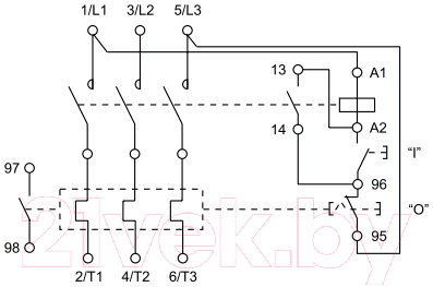 Контактор КС КМО-34062 IP-54 40А 220В / 87306