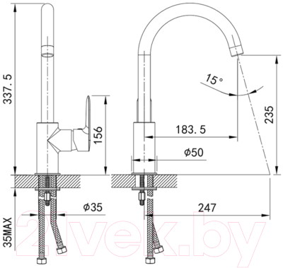 Смеситель IDDIS CU5BLJ0i05