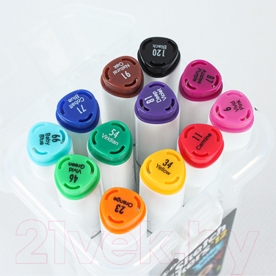 Набор маркеров Darvish Двусторонние / DV-12869-12