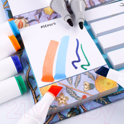 Набор маркеров Darvish Двусторонние / DV-12869-12