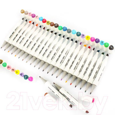 Набор маркеров Darvish Двусторонние / DV-12869-24