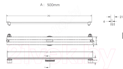 Трап для душа Berges Super Slim / 090177