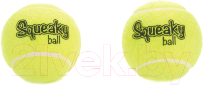 Набор игрушек для собак Beeztees Теннисный мяч с пищалкой / 625616 - фото