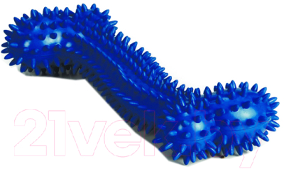 Игрушка для собак Beeztees Резиновая массажная кость / 625715 - фото