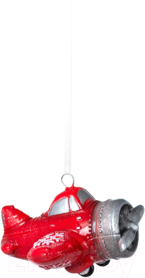 Елочная игрушка Грай Самолет ЕГ-35 - фото