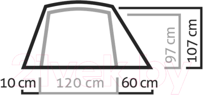 Палатка Salewa Micra II / 5715-5311