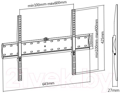 Кронштейн для телевизора Ultramounts UM 805F