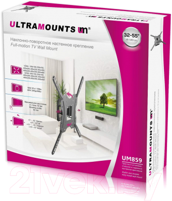 Кронштейн для телевизора Ultramounts UM 859