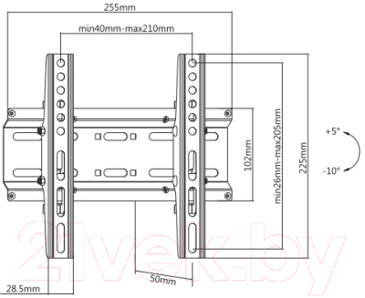 Кронштейн для телевизора Ultramounts UM 836T