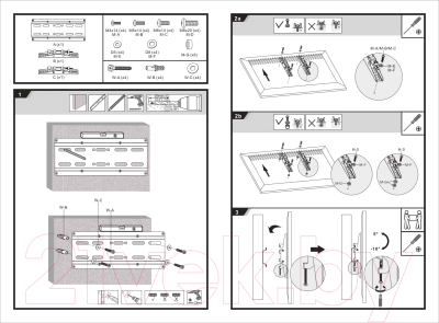 Кронштейн для телевизора Ultramounts UM 836T