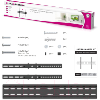 Кронштейн для телевизора Ultramounts UM 835T