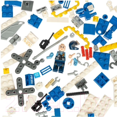 Конструктор Bondibon Полицейский Патруль. Вертолет / ВВ4795