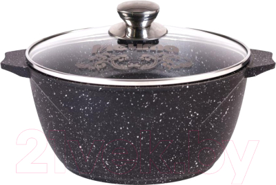 Кастрюля Мечта Гранит M43802 (черный) - фото