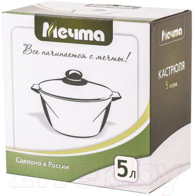 Кастрюля Мечта Гранит M45802 (черный)