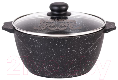 Набор кухонной посуды Мечта Гранит №1 / M001802 (черный)