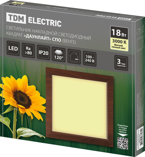 Панель светодиодная TDM SQ0329-0422