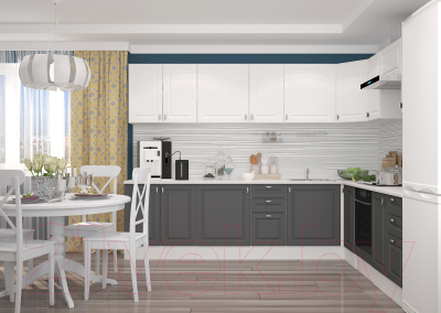 Шкаф навесной для кухни Горизонт Мебель Ева 40