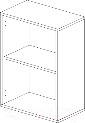 Шкаф навесной для кухни Горизонт Мебель Ева 50