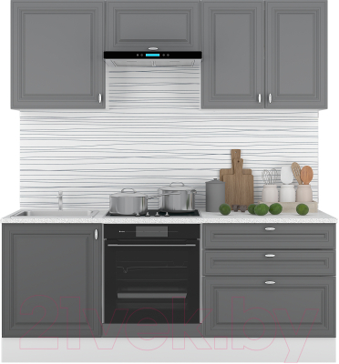 Шкаф навесной для кухни Горизонт Мебель Ева 80