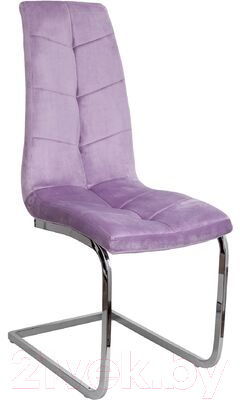 Стул Седия Tomas (сиреневый велюр HLR-26/хром) - фото