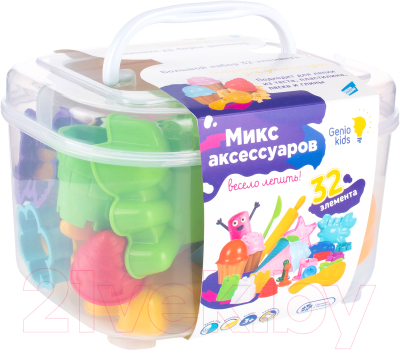 Набор инструментов для лепки Genio Kids Микс аксессуаров / LEP06