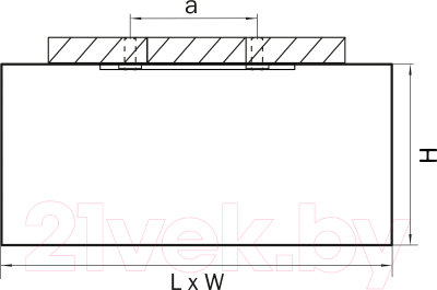 Комплект точечных светильников Lightstar Monocco 212627