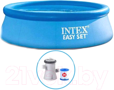 Надувной бассейн Intex Easy Set / 28108NP