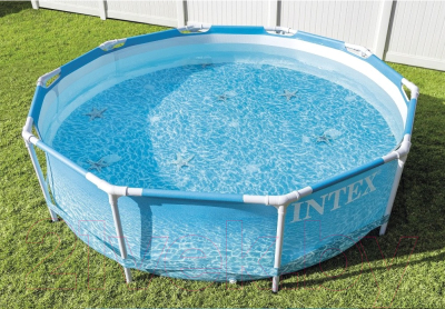 Каркасный бассейн Intex Metal Frame Beachside 28206 (305х76)