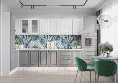 Шкаф-пенал кухонный Горизонт Мебель Ева 45