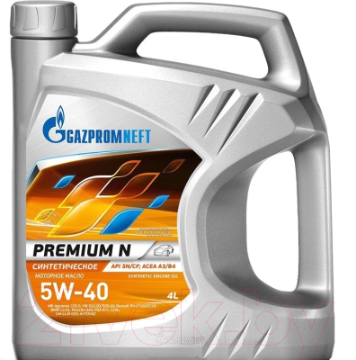 Моторное масло Gazpromneft Premium N 5W40 / 2389907002 / 253140424
