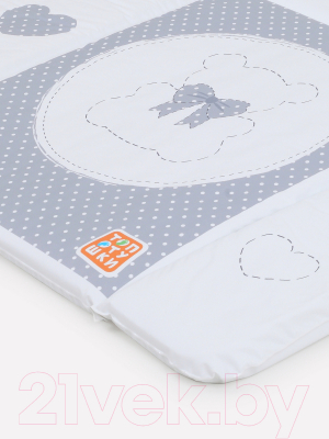 Пеленальный матрас Топотушки Мой любимый мишка 82x73
