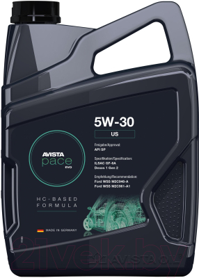 Моторное масло Avista Pace Evo US 5W30 / 173438 - фото