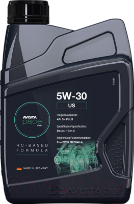 Моторное масло Avista Pace Evo US 5W30 / 173439 - фото